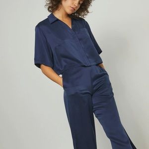 Lunya washable silk high rise set